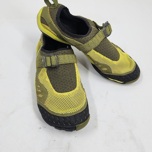 MERRELL Men’s Barefoot Rapid Glove Laceless Moss/Lime 8 - Picture 2 of 9